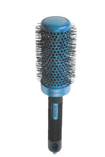 Термобрашинг для волос DEWAL, синий, керамический, 44х62, DW20197