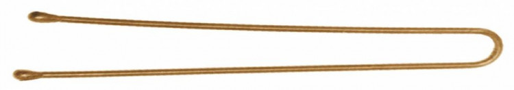Шпильки DEWAL золотистые, прямые 70 мм, 60 шт/уп, на блистере