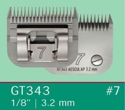 Ножи на машинки Aesculap GT343 (3 mm) филировочный