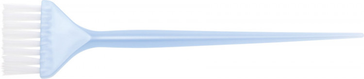 Кисть для окрашивания DEWAL, голубая, с белой прямой щетиной, узкая 45мм