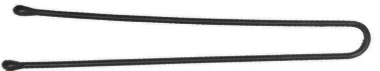 Шпильки DEWAL черные, прямые 60 мм, 200 гр, в коробке