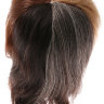 Голова-манекен учебная DEWAL 4 цвета 20-25 см для парикмахеров M-2049A
